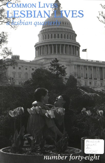 Common Lives Lesbian Lives Lesbian Poetry Archive